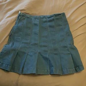 Zara denim mini skirt